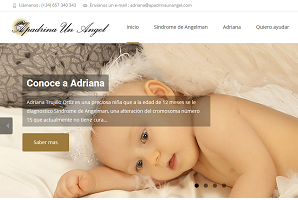 Lanzamiento Web, Síndrome de Angelman, Apadrina un Ángel