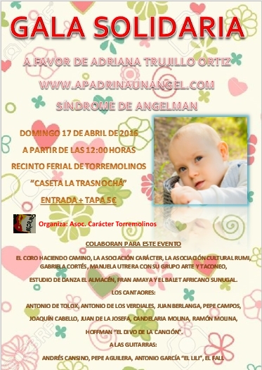 Gala Solidaria, Síndrome de Angelman, Apadrina un Ángel