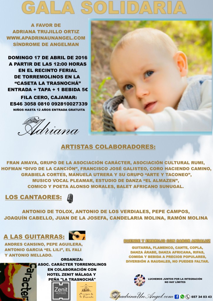 Gala Solidaria, Síndrome de Angelman, Apadrina un Ángel