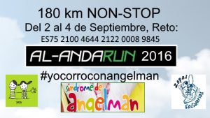 #yocorroconangelman, Síndrome de Angelman, Apadrina un Ángel